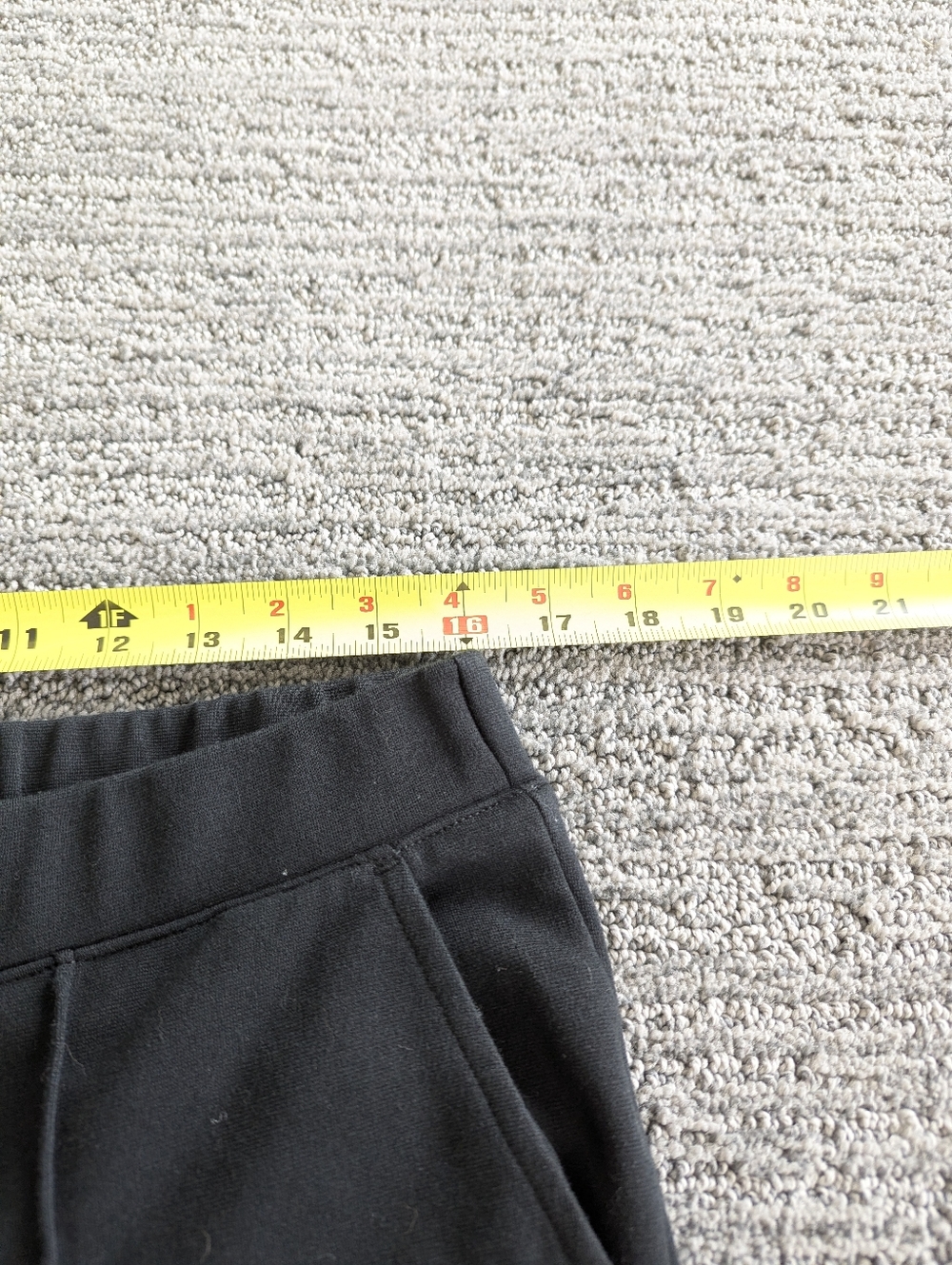 J. Crew Pintuck Sweatpants Black Pull On Pants Pockets - Picture 5 of 10